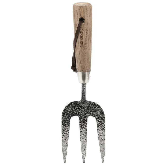 Draper Tools Carbon Steel Heavy Duty Weeding Fork with Ash Handle