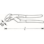 Hazet Grip Pliers Wrenches and Universal Pliers Set 2 Piece 760/2