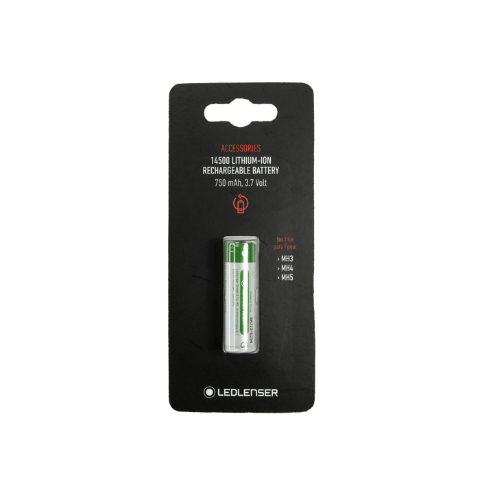 Ledlenser Accessory 14500 Rechargeable Li-ion Battery 3.7v 750mAh for P5R Core/Work MH3/MH4/MH5