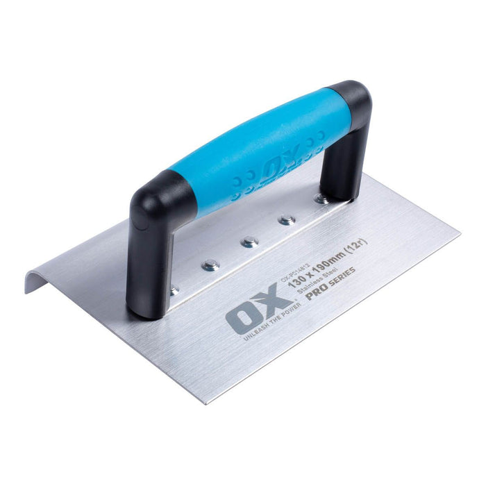 OX Tools Professional 130 x 190mm (22d 12r) Stainless Steel Edger