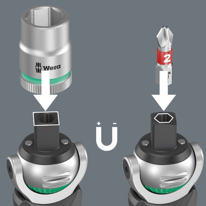 Wera 8009 Zyklop Pocket Ratchet Set 3 27 Pce 004284