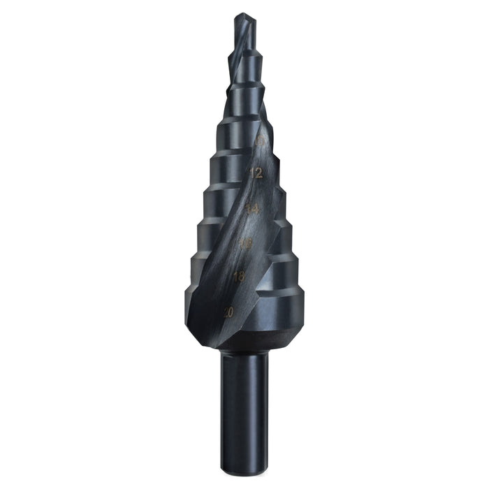 P&N Step Drill HSS M2 4-20mm Blue Helical