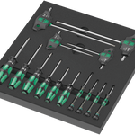 Wera 9712 Foam Insert TORX HF Screwdriver Set 1 14 Piece 150103