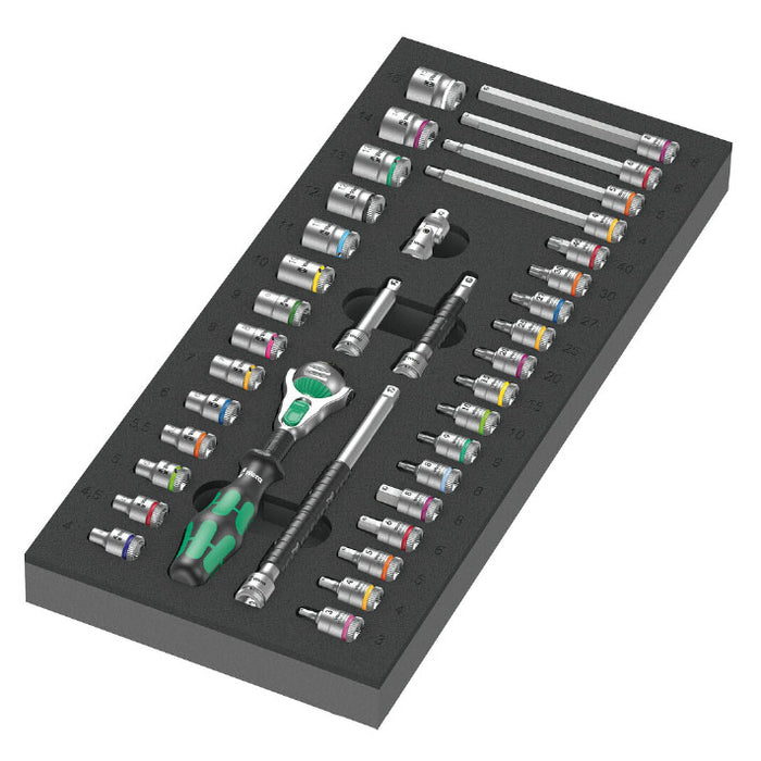 Wera 9700 Tool Rebel Roller Cabinet 1, 94 Piece