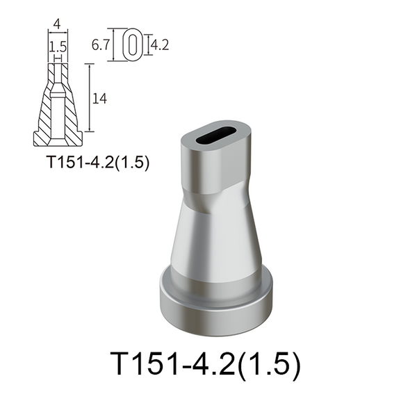 Atten T151-4.2(1.5) Desoldering Nozzle for GT-5150P GT-5200P GT-6301 GT-6302 MS-900