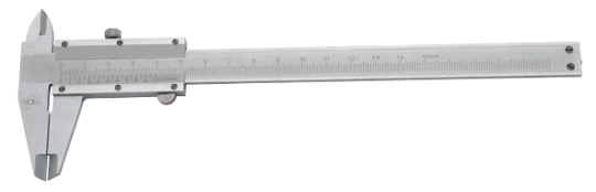 Elora Vernier caliper with set screw measuring range 150mm 1510