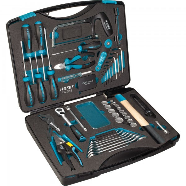 Hazet 56 Pce Tool Case with Tools 1520/56