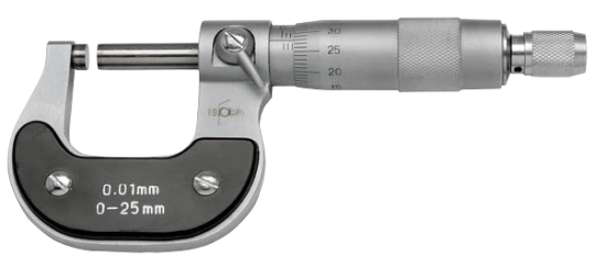 Elora Precision Outside Micrometer measuring range 75-100mm 1530-100