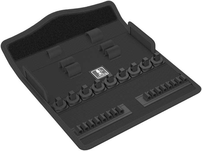 Wera 9475 Textile-Box 8100 SB All-In Zyklop Speed 3/8in (Empty)