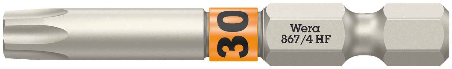 Wera 867/4 Torx HF Bit with Holding Function TX30 x 50mm For Sale ...