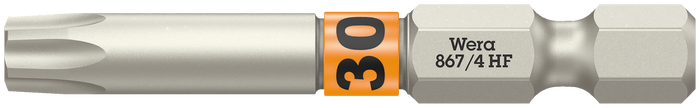 Wera 867/4 Torx HF Bit with Holding Function TX30 x 50mm
