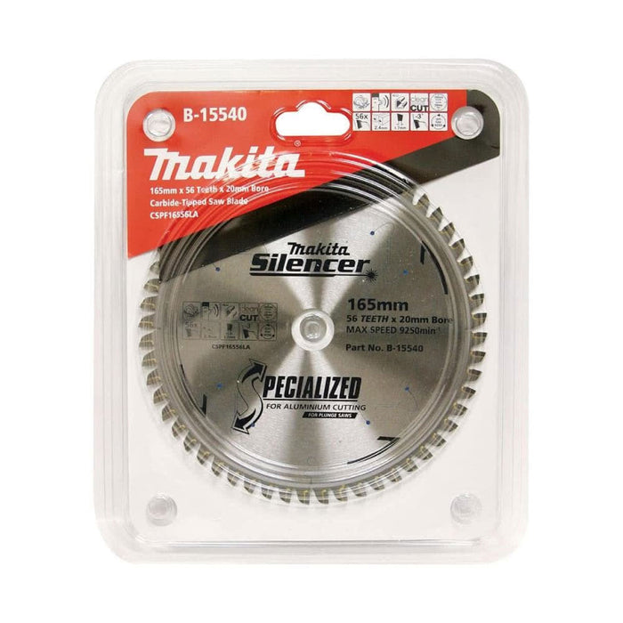 Makita TCT Saw Blade 165mm x 20mm x 56T