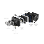 Ledlenser HF4R Core 500lm Rechargeable IP68 Flood & Spot Beam 72gm Headlamp Blue
