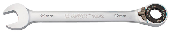 Unior 160/2 Ratchet Combination Spanner 21mm