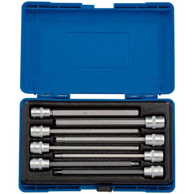 Draper Tools 3/8 Sq. Dr. Hexagonal Socket Bit Set (8 piece)