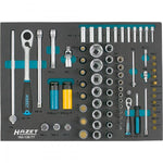 Hazet 77 Pce Socket Set 163-138/77 Modular Insert Tray