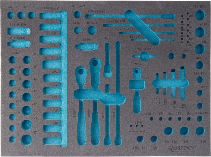 Hazet 2-Component Soft Foam Insert 163-139L