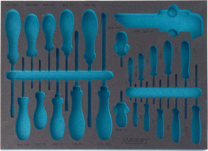 Hazet 2-Component Soft Foam Insert 163-141L