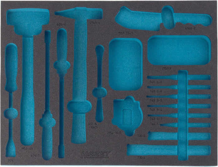 Hazet 2-Component Soft Foam Insert 163-143L