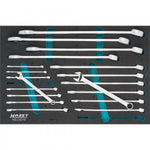 Hazet 19 Pce Combination Wrench Set 163-210/19 Modular Insert Tray