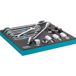 Hazet 20 Pce Wrench & Socket Set 163-211/20 Modular Insert Tray