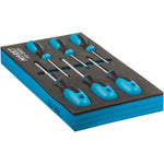 Hazet 6 Pce VDE Screwdriver Set Torx 163-266/6 Modular Insert Tray