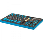 Hazet 16 Pce Tool Set 163-330/16 Modular Insert Tray