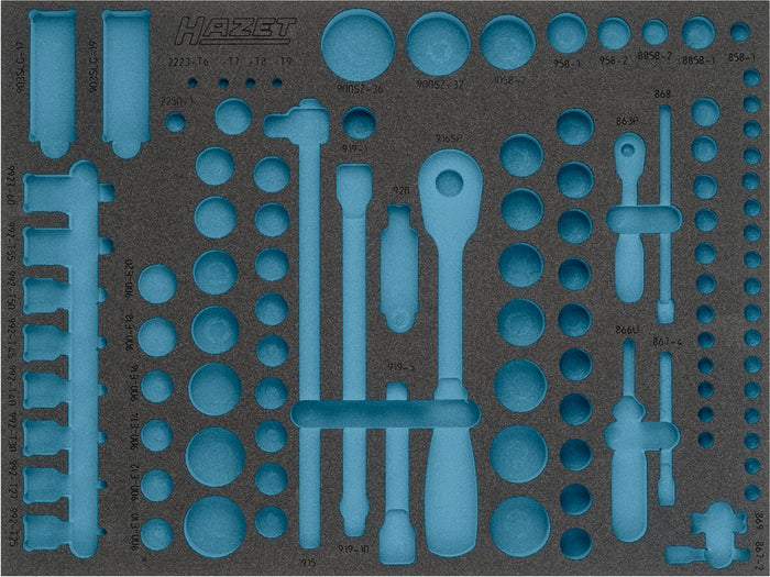 Hazet 2-Component Soft Foam Insert 163-369L