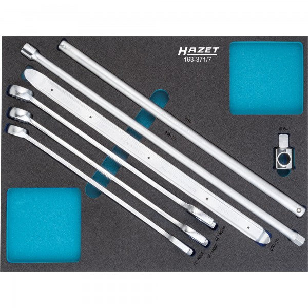 Hazet 7 Pce Tool Set 163-371/7 Modular Insert Tray