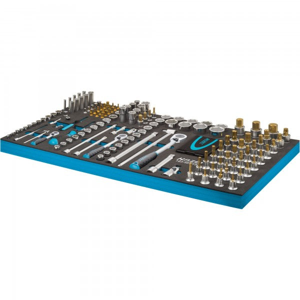 Hazet 194 Pce Socket Set 163-481/194 Modular Insert Tray