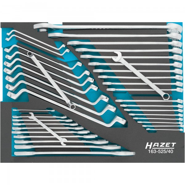 Hazet 40Pce Wrench Set 163-525/40 Modular Insert Tray