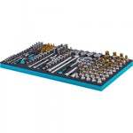 Hazet 160Pce Socket Set 163-549/160 Modular Insert Tray
