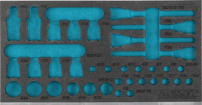 Hazet 2-Component Soft Foam Insert 163-587L