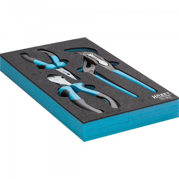 Hazet 3Pce Pliers Set 163-96/3 Modular Insert Tray