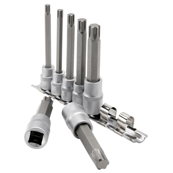 Draper Tools Expert Ribe® Socket Bit Set 3/8