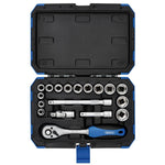 Draper Tools 3/8 Sq. Dr. Metric Socket Set (18 Piece)
