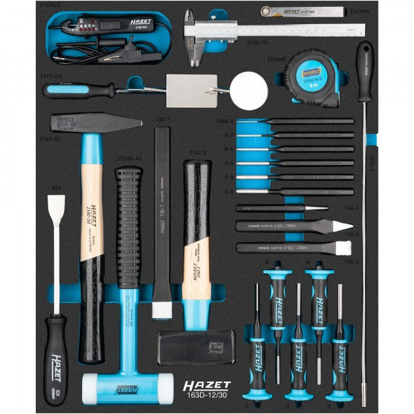 Hazet 30Pce Tool Set 163D-12/30 Modular Insert Tray