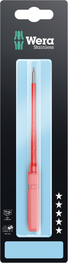 Wera Kraftform Kompakt VDE 3067 i TX9 x 157mm Take it Easy SB