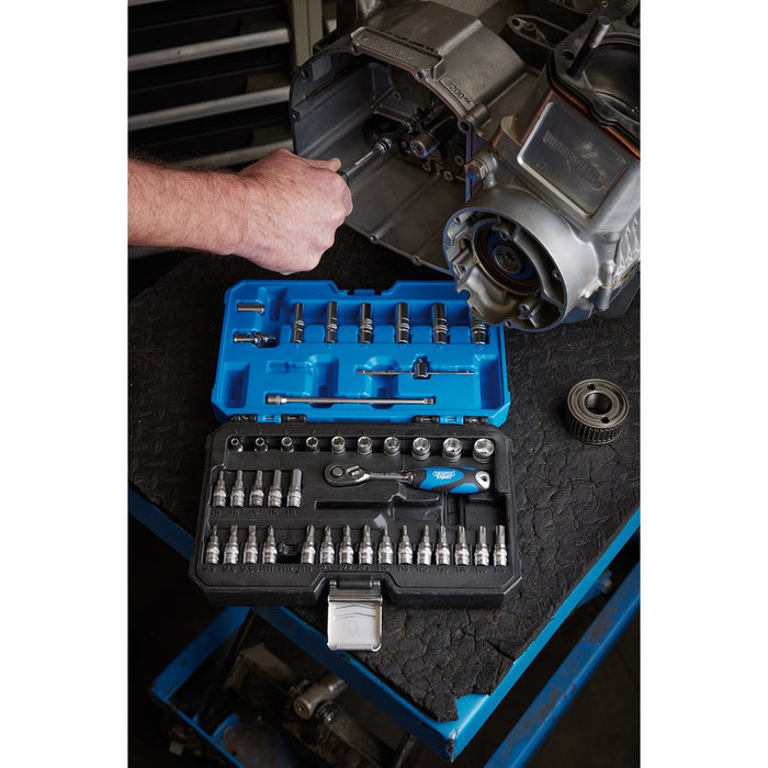 Draper Tools Expert Metric Socket Set 1/4