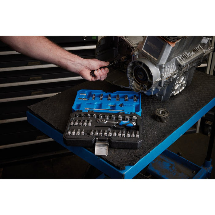 Draper Tools Expert Metric Socket Set 1/4