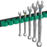 Wera 9641 Magnetic Rail 6003 Joker 2 Combination Spanner Set 5 Pce