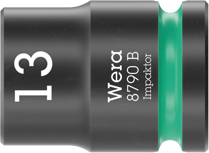 Wera 8790 B Impaktor Socket Wrench Insert 3/8in Dr 13mm