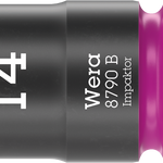Wera 8790 B Impaktor Socket Wrench Insert 3/8in Dr 14mm