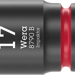 Wera 8790 B Impaktor Socket Wrench Insert 3/8in Dr 17mm