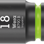 Wera 8790 B Impaktor Socket Wrench Insert 3/8in Dr 18mm