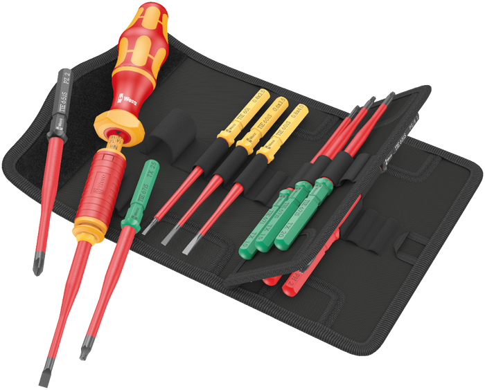 Wera Kraftform Kompact VDE 15 Torque 1.2-3.0 Nm Extra Slim, 15 Pce 006605