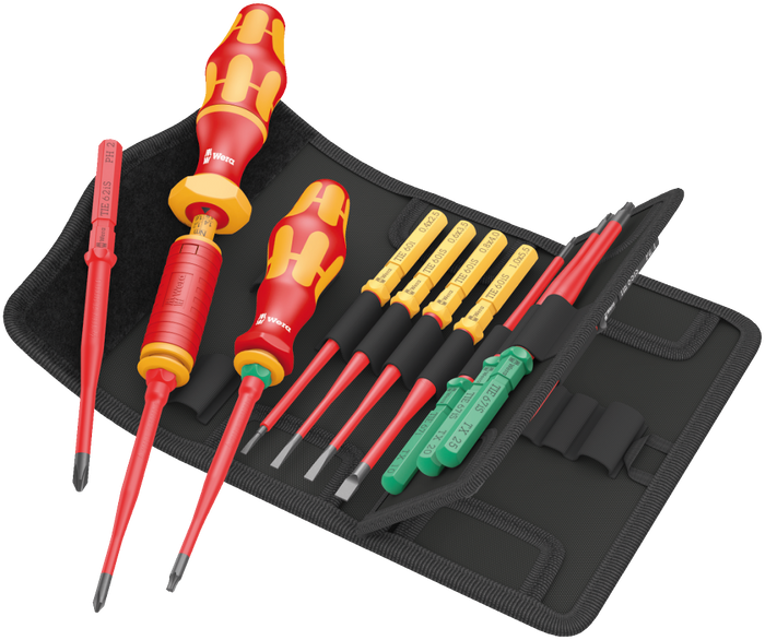 Wera VDE 16 Piece Adjustabled Torque Screwdriver Set 1.2-3.0 Nm 006609
