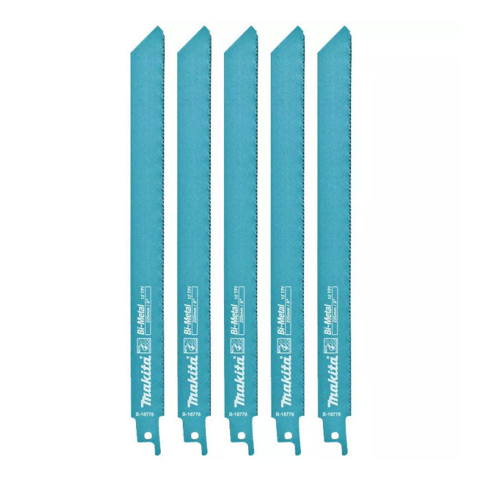Makita Recipro Blade Bi-Metal 225 - 18Tpi (5Pk)
