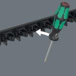 Wera 9650 Magnetic Rail Kraftform Kraftform Screwdriver Set 9 Piece 051012
