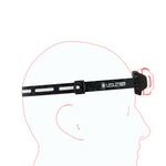 Ledlenser HF4R Signature 600lm Rechargeable IP68 Flood & Spot Beam RGB 72gm Headlamp Black